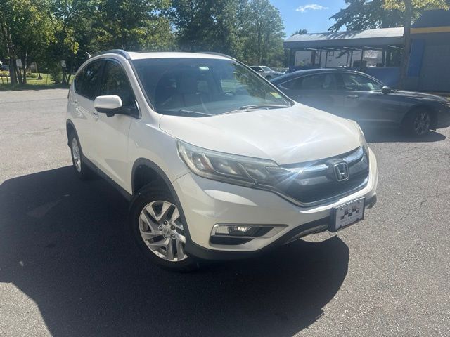 White 2015 Honda CR-V SUV / Crossover All-Wheel Drive Continuously Variable Transmission