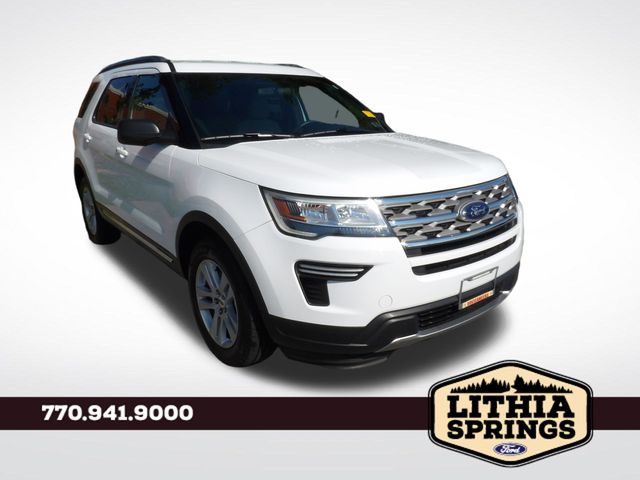 Oxford White 2018 Ford Explorer SUV / Crossover All-Wheel Drive 6-Speed Automatic