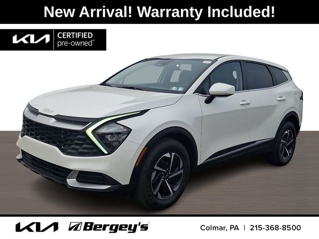 Snow White Pearl 2023 Kia Sportage Hybrid SUV / Crossover All-Wheel Drive 6-Speed Automatic