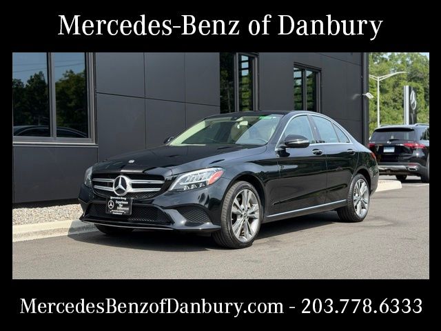 Black 2019 Mercedes-Benz C-Class Sedan All-Wheel Drive 9-Speed Automatic