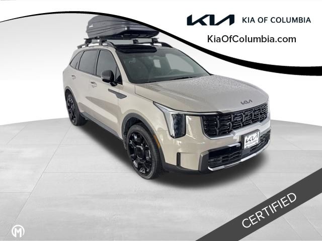 Road Rider Brown 2025 Kia Sorento X-Line SX Prestige AWD SUV / Crossover All-Wheel Drive 8-Speed Dual Clutch