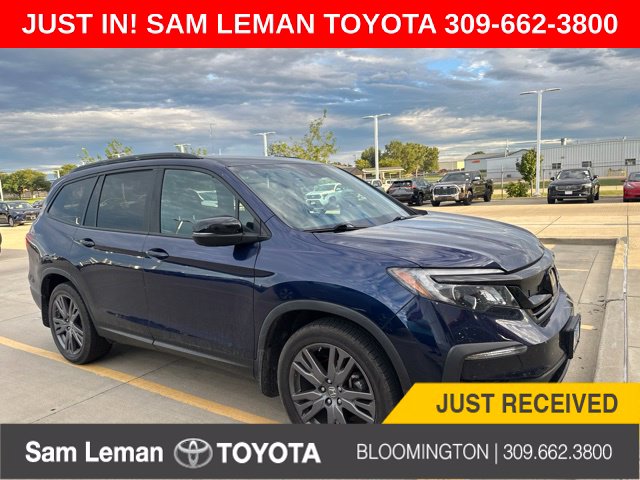 Blue 2022 Honda Pilot SUV / Crossover Front-Wheel Drive 9-Speed Automatic