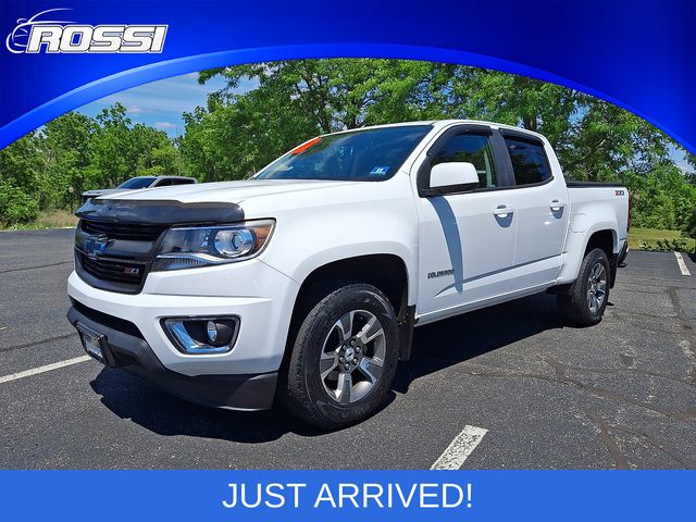 Summit White 2016 Chevrolet Colorado Z71 Crew Cab 4WD Pickup Truck Four-Wheel Drive 6-Speed Automatic