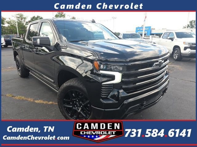 Black 2026 Chevrolet Silverado 1500 Pickup Truck Four-Wheel Drive Automatic