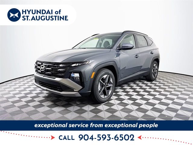 Ecotronic Gray 2026 Hyundai Tucson SUV / Crossover Front-Wheel Drive 8-Speed Automatic