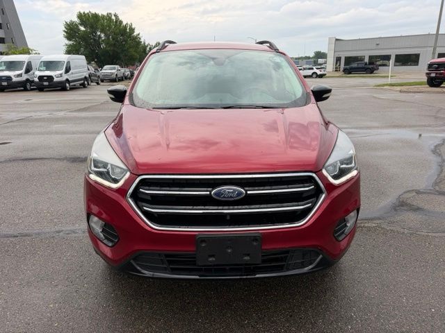 2017 Ruby Red Metallic Tinted Clearcoat Ford Escape Titanium 4X4 SUV