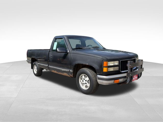 Black 1995 GMC Sierra 1500 Pickup Truck Rear-Wheel Drive 4-Speed Automatic