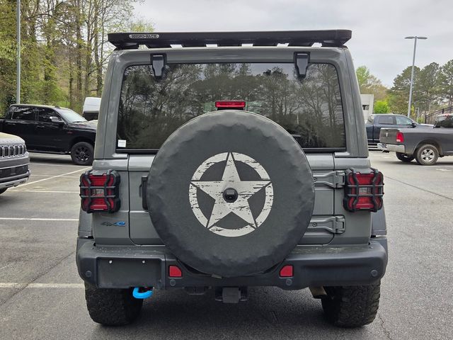Used 2021 Gray Jeep Unlimited Rubicon 4xe image 7