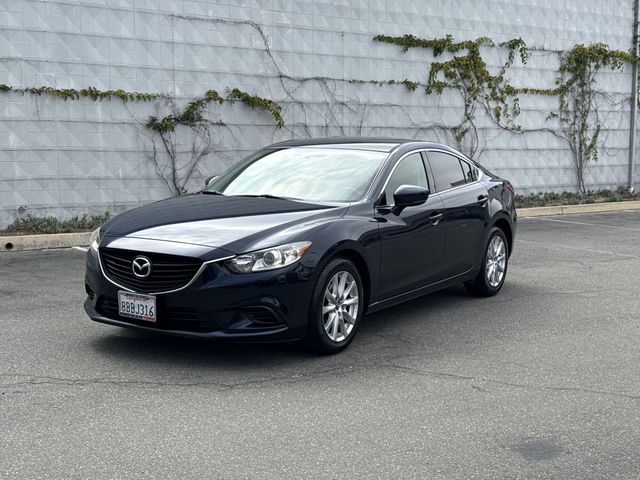Crystal Blue 2017 Mazda MAZDA6 Sedan Front-Wheel Drive 6-Speed Automatic