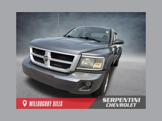 Mineral Gray Metallic Clearcoat/Light Graystone PC 2010 Dodge Dakota Pickup Truck Four-Wheel Drive 4-Speed Automatic