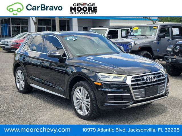 Black Metallic 2018 Audi Q5 SUV / Crossover All-Wheel Drive 7-Speed Automatic