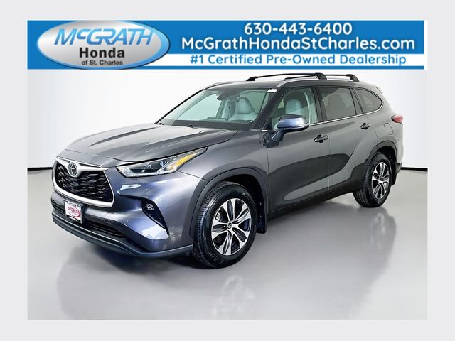 Magnetic Gray Metallic 2021 Toyota Highlander SUV / Crossover All-Wheel Drive 8-Speed Automatic