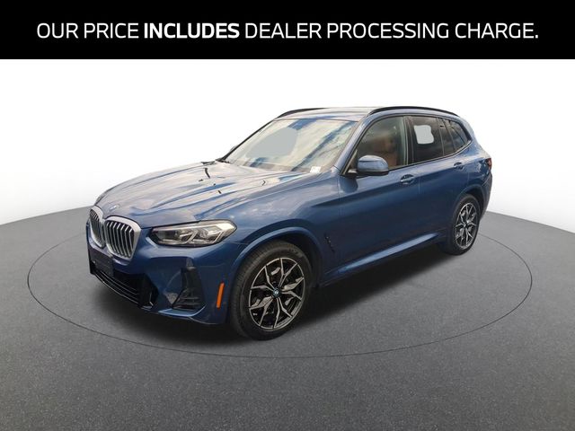 Phytonic Blue Metallic 2024 BMW X3 SUV / Crossover All-Wheel Drive 8-Speed Automatic