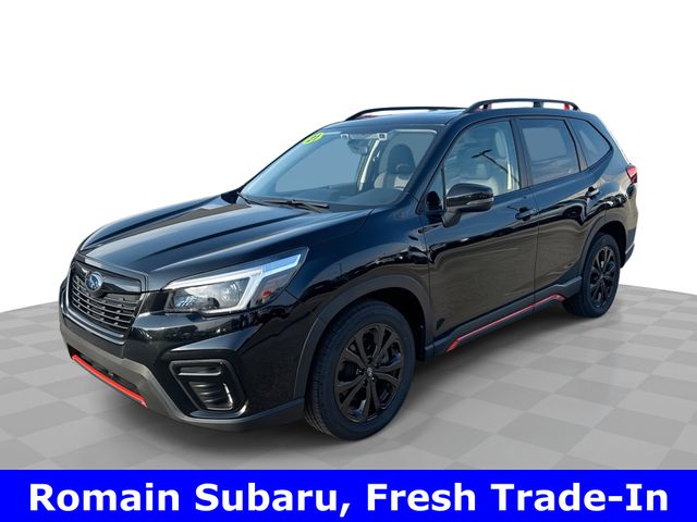 Crystal Black Silica 2021 Subaru Forester SUV / Crossover All-Wheel Drive Continuously Variable Transmission