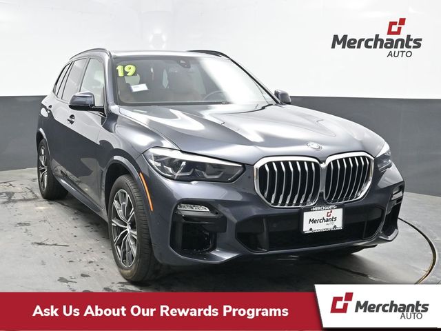 Arctic Gray Metallic 2019 BMW X5 SUV / Crossover All-Wheel Drive 8-Speed Automatic