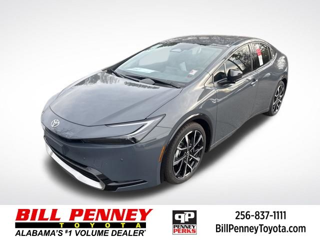 Gray 2026 Toyota Prius Plug-In Hybrid XSE FWD Hatchback Front-Wheel Drive Continuously Variable Transmission