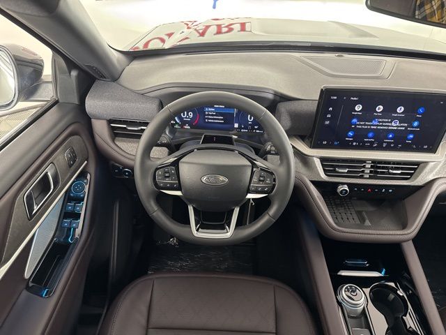 2025 Agate Black Metallic Ford Explorer Platinum RWD SUV