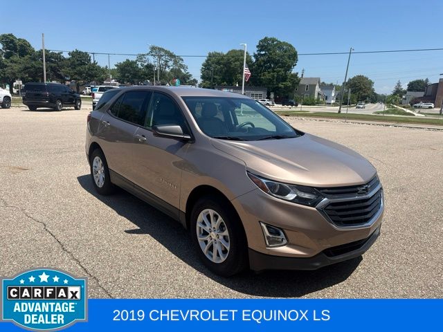 Sandy Ridge Metallic 2019 Chevrolet Equinox SUV / Crossover Front-Wheel Drive 6-Speed Automatic Overdrive