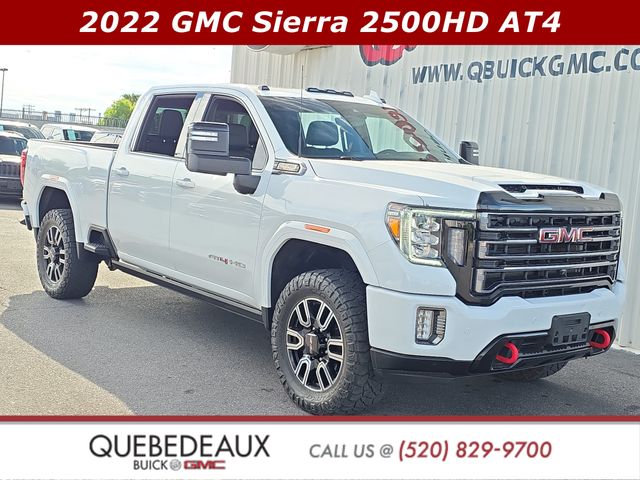 Summit White 2022 GMC Sierra 2500HD Pickup Truck Four-Wheel Drive Automatic