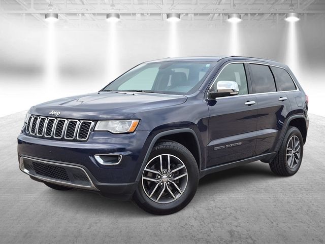 True Blue Pearlcoat 2017 Jeep Grand Cherokee SUV / Crossover Four-Wheel Drive 8-Speed Automatic