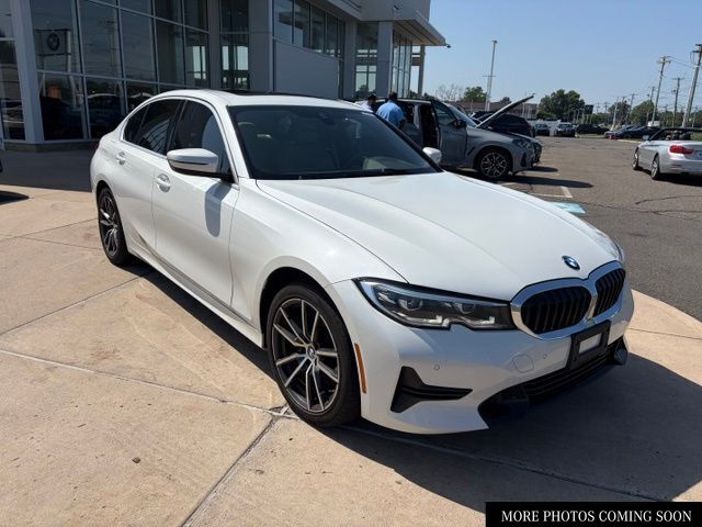 Mineral White Metallic 2021 BMW 3 Series Sedan All-Wheel Drive 8-Speed Automatic
