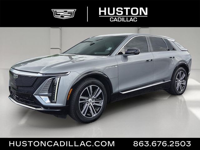 Argent Silver Metallic 2024 Cadillac LYRIQ SUV / Crossover All-Wheel Drive 1-Speed Automatic