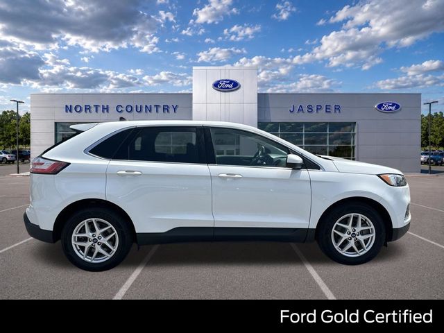 Oxford White 2022 Ford Edge SUV / Crossover All-Wheel Drive 8-Speed Automatic