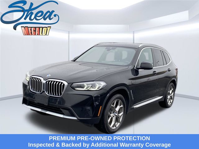 Black 2024 BMW X3 SUV / Crossover All-Wheel Drive 8-Speed Automatic