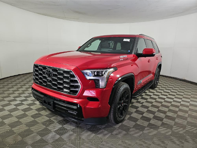 Red 2026 Toyota Sequoia Platinum 4WD SUV / Crossover Four-Wheel Drive Automatic
