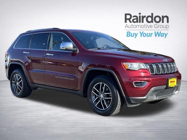 Velvet Red Pearlcoat 2017 Jeep Grand Cherokee Limited 4WD SUV / Crossover Four-Wheel Drive 8-Speed Automatic
