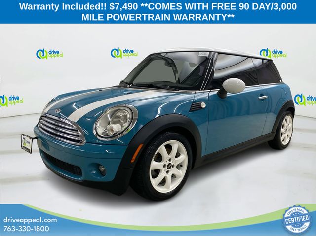 Oxygen Blue 2010 MINI Cooper Hatchback Front-Wheel Drive 6-Speed Manual Overdrive