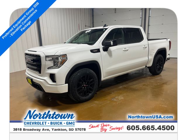 Summit White 2021 GMC Sierra 1500 Pickup Truck Four-Wheel Drive Automatic