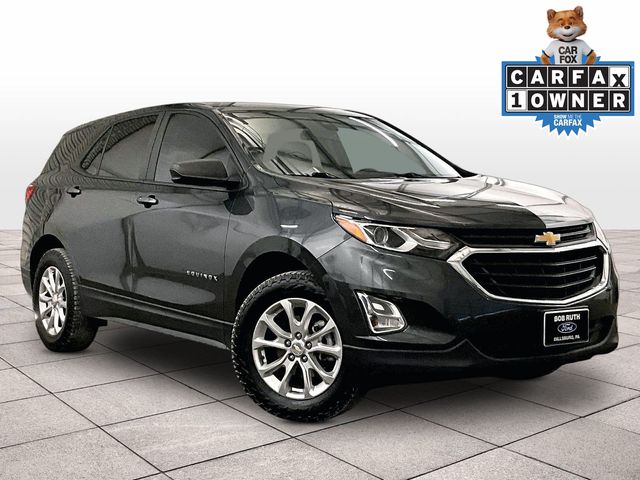 2021 Chevrolet Equinox LS Gray at Klick Lewis Buick Chevrolet