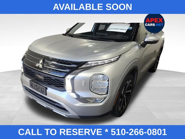 Silver 2023 Mitsubishi Outlander Hybrid Plug-in SUV / Crossover All-Wheel Drive 1-Speed Automatic