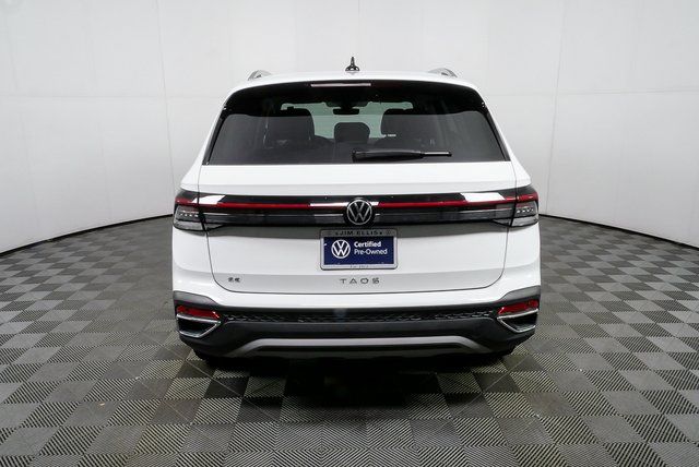 used 2025 Volkswagen Taos car, priced at $24,647