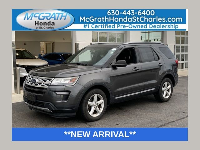 Gray (Magnetic Metallic) 2019 Ford Explorer SUV / Crossover Front-Wheel Drive 6-Speed Automatic