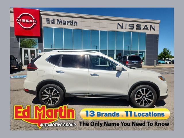 Pearl White 2020 Nissan Rogue SL AWD SUV / Crossover All-Wheel Drive Continuously Variable Transmission
