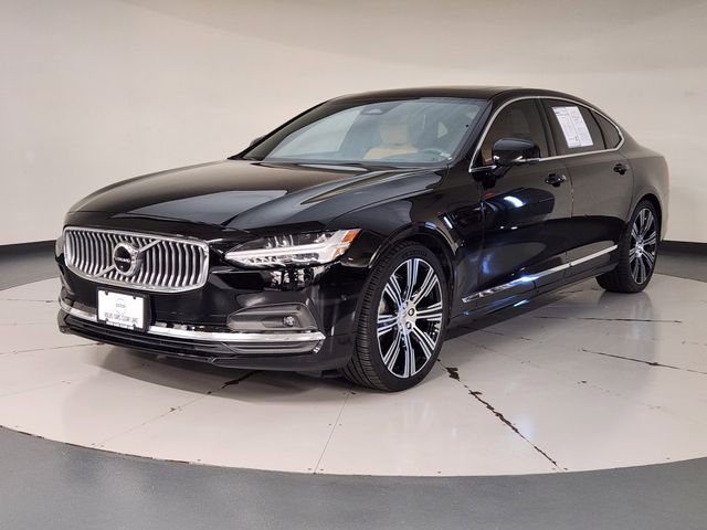 Onyx Black Metallic 2023 Volvo S90 B6 Ultimate AWD Sedan All-Wheel Drive Automatic