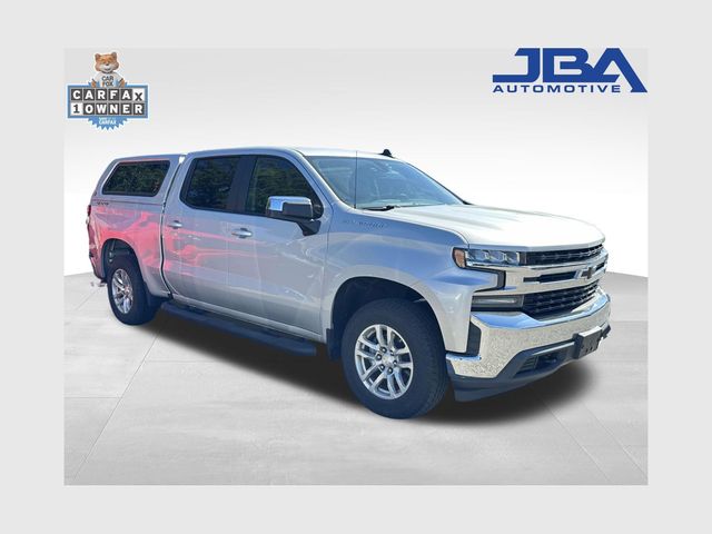 Silver Ice Metallic 2019 Chevrolet Silverado 1500 Pickup Truck Four-Wheel Drive 8-Speed Automatic