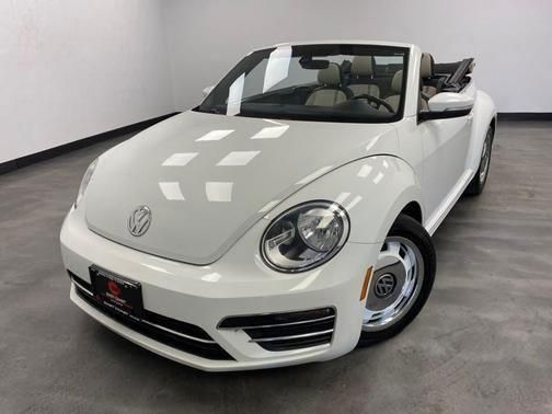 Pure White 2018 Volkswagen Beetle Convertible Front-Wheel Drive 6-Speed Automatic