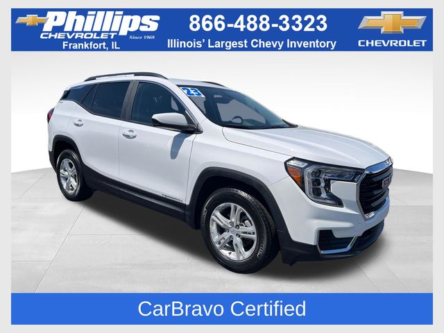 Summit White 2023 GMC Terrain SUV / Crossover Front-Wheel Drive 9-Speed Automatic