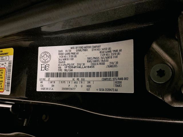2020 Ford Ranger Lariat Gray at Sutliff Volkswagen