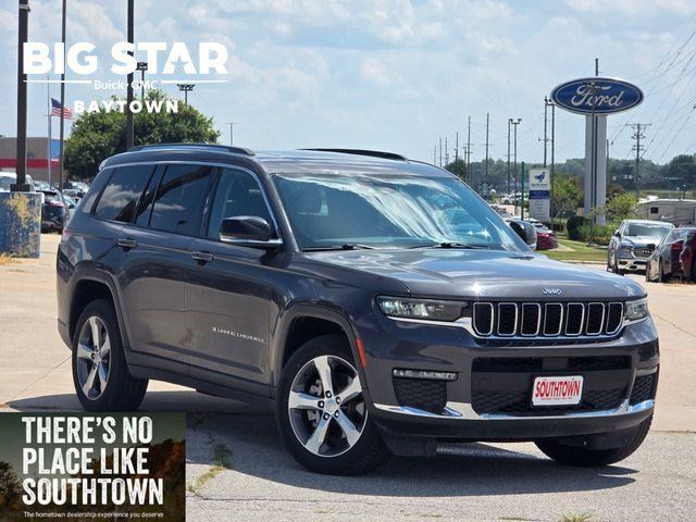 2022 Jeep Grand Cherokee L Limited Gray at Texan Dodge Chrysler Jeep Ram