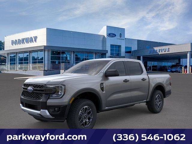 Gray Metallic 2026 Ford Ranger Pickup Truck Four-Wheel Drive Automatic