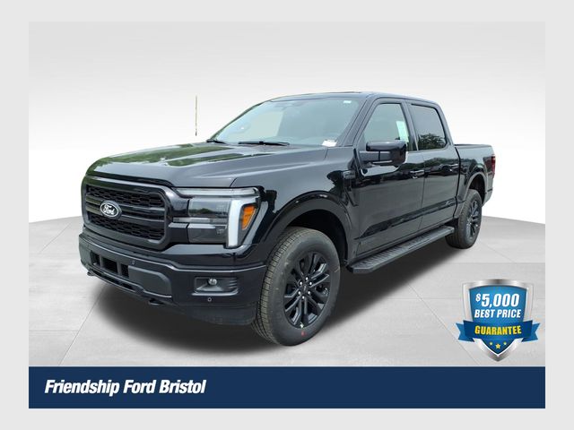 Black Metallic 2026 Ford F-150 Lariat SuperCrew 4WD Pickup Truck Four-Wheel Drive Automatic