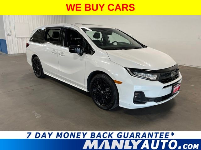 White 2025 Honda Odyssey Minivan Front-Wheel Drive Automatic