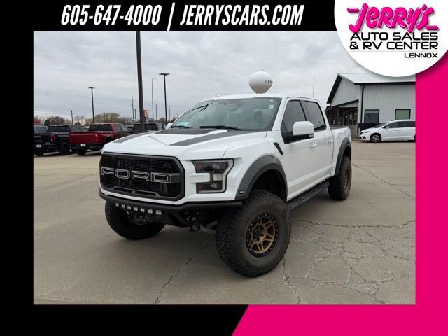 Oxford White 2020 Ford F-150 Raptor SuperCrew 4WD Pickup Truck Four-Wheel Drive Automatic