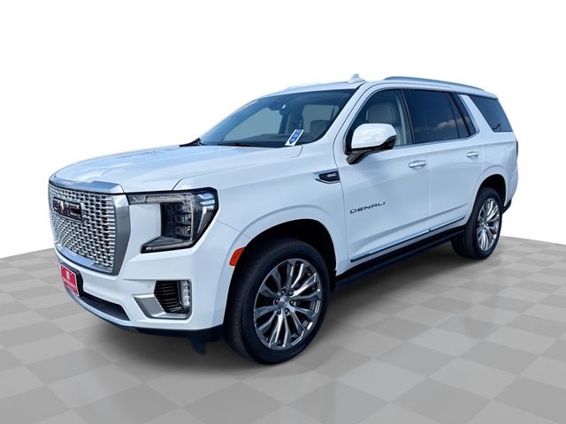 Summit White 2021 GMC Yukon Denali 4WD SUV / Crossover Four-Wheel Drive