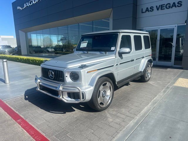 Iridium Silver Metallic 2026 Mercedes-Benz G-Class AMG G 63 4MATIC SUV / Crossover All-Wheel Drive 9-Speed Automatic