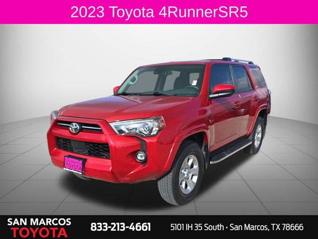 Barcelona Red Metallic 2023 Toyota 4Runner SUV / Crossover Four-Wheel Drive 5-Speed Automatic